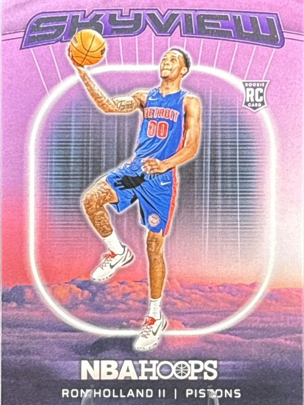 Panini Skyview NBA Hoops Ron Holland II Rookie Card